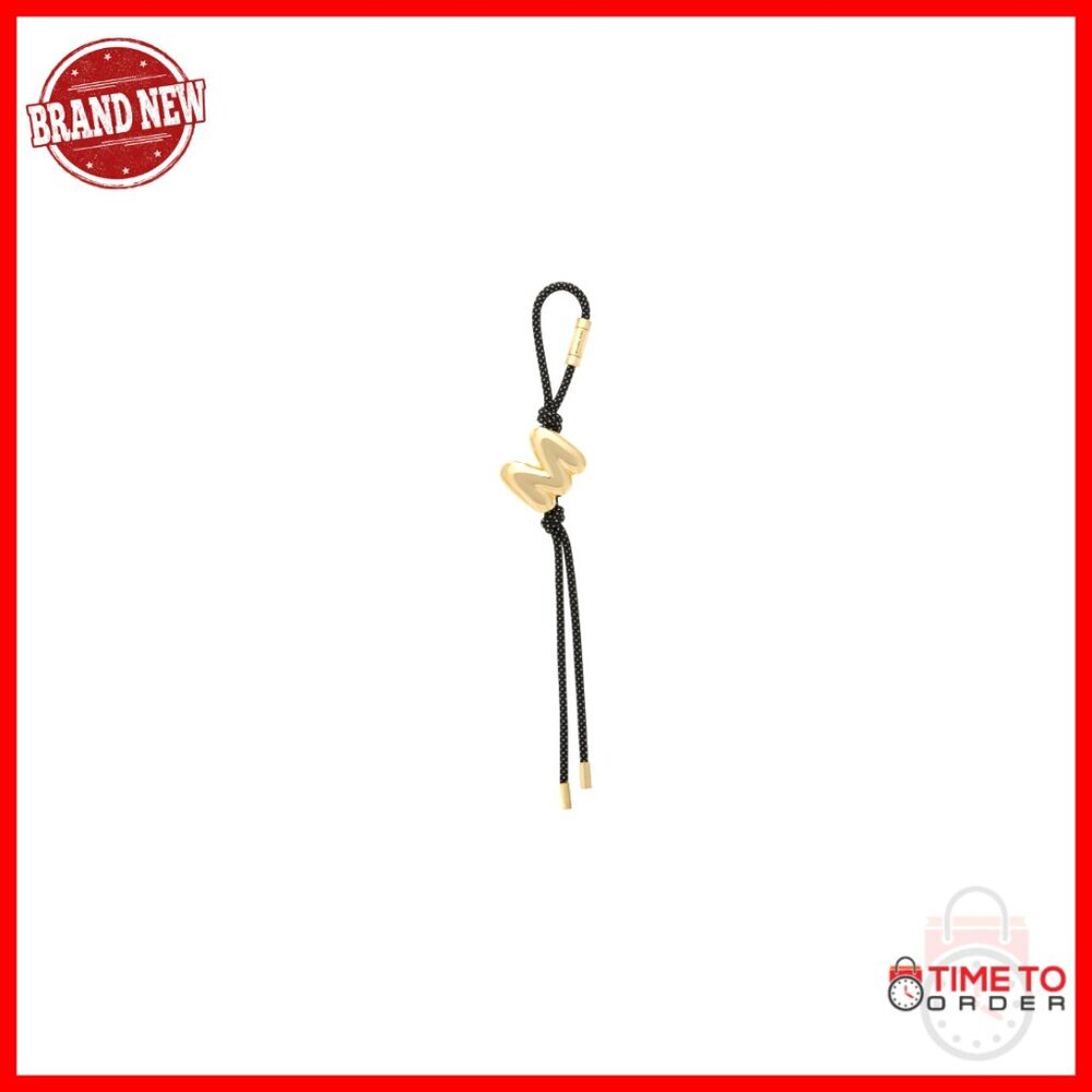 Gold-Tone Metal Bubble Cord Charm for Bags, Keychain Accessory - Picture 1 of 3